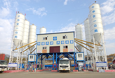 三輪/五輪混凝土攪拌車(圖2) 福州中交一公局90攪拌站